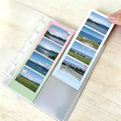 Alternative view of 📖✨ Photo card album – double-sided pockets, portable, dust & scratch proof!