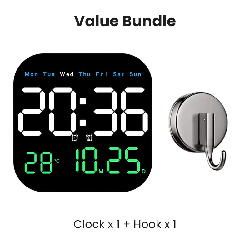 đ„HOT SALE 49% OFFâ°Multifunctional Digital Alarm Clock for Home & Office - Image 3