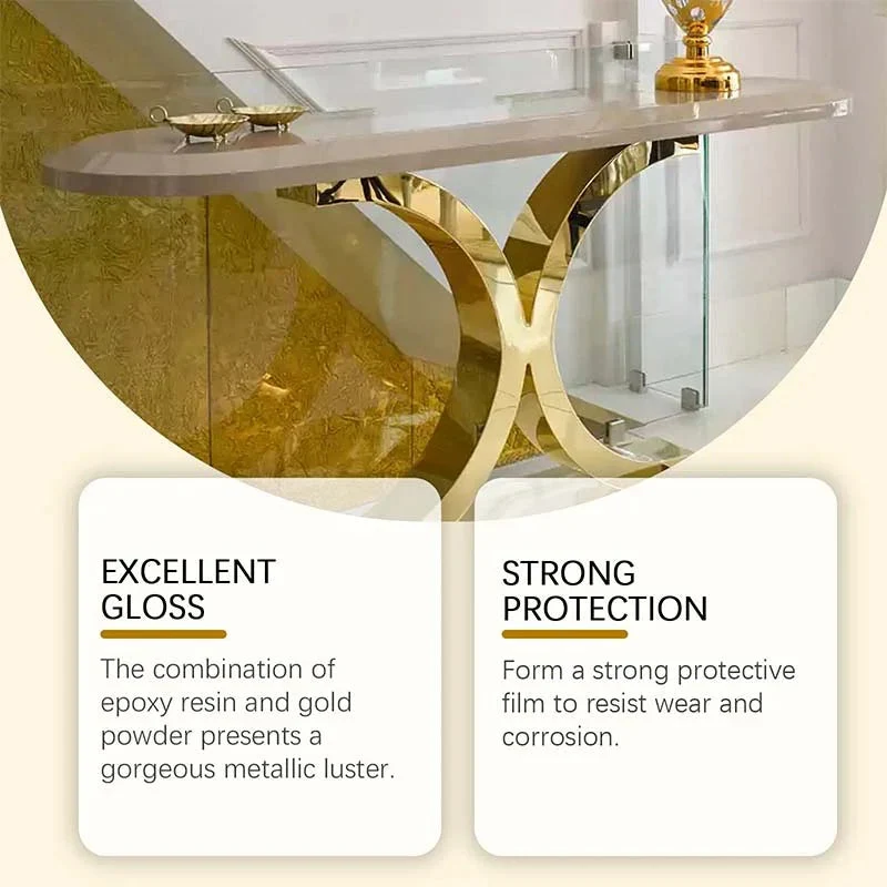 🎨🏡Water-Based Weather-Resistant Gold Paint - Image 3