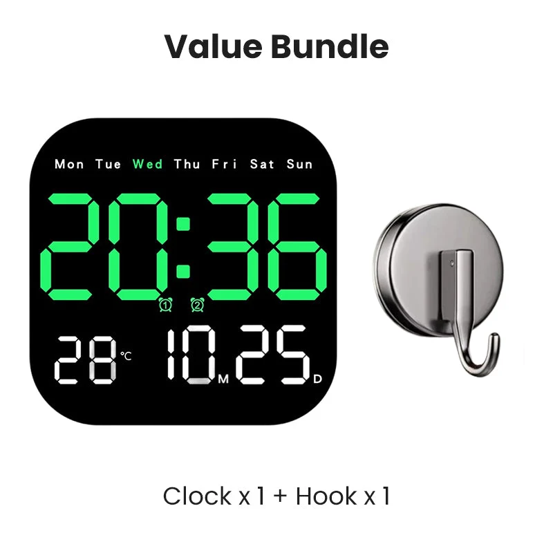 đ„HOT SALE 49% OFFâ°Multifunctional Digital Alarm Clock for Home & Office - Image 11
