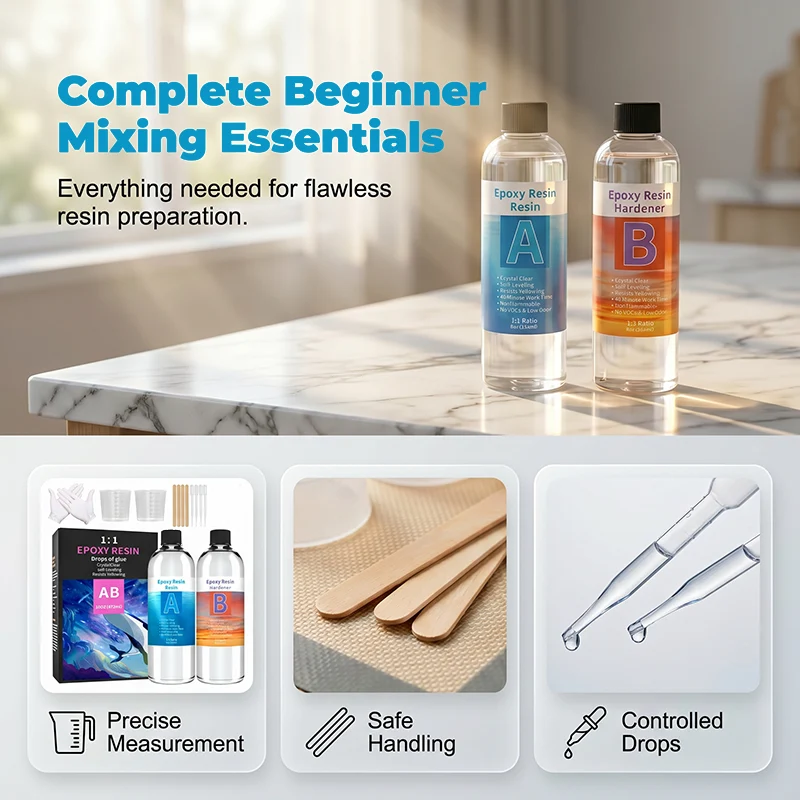 Crystal Clear Epoxy Resin Kit - Image 7