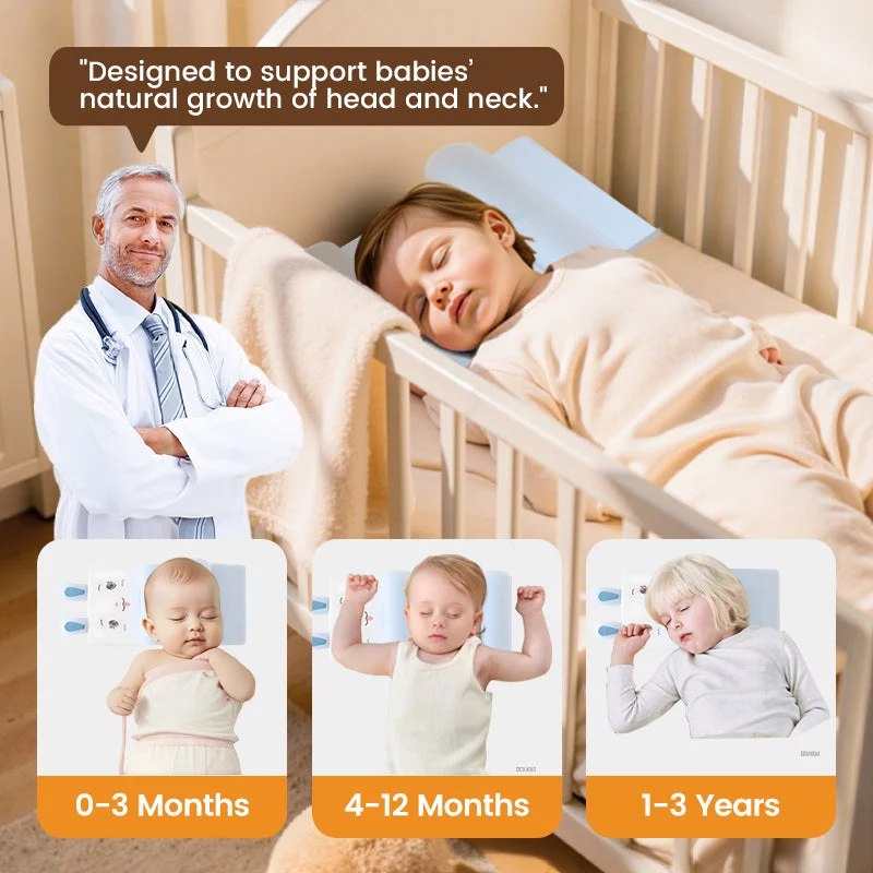 🔥New Upgrades👶All-Season Breathable Shaping Pillow for Baby Development - Image 12