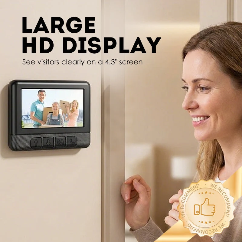 ⏳Limited-time 50% off⏰Wireless Smart Video Doorbell with Display Screen📹 - Image 2