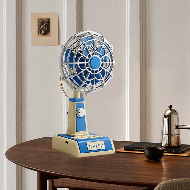 ⏳LIMITED TIME: 50% OFF! 🏆Retro USB Desk Mini Fan - Image 7