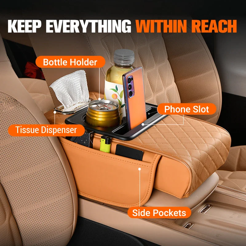 📢📢50% OFF !! ⏰🌟Integrated Pressurized Multifunctional Car Armrest Heightening Pad - Image 4