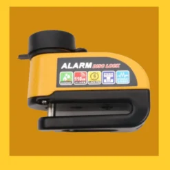 Alternative view of Heavy-Duty Waterproof Disc Brake Lock with Alarm System