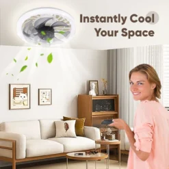 Alternative view of ✨ Summer 50% Price ❄️Remote Control Ceiling Fan with Light
