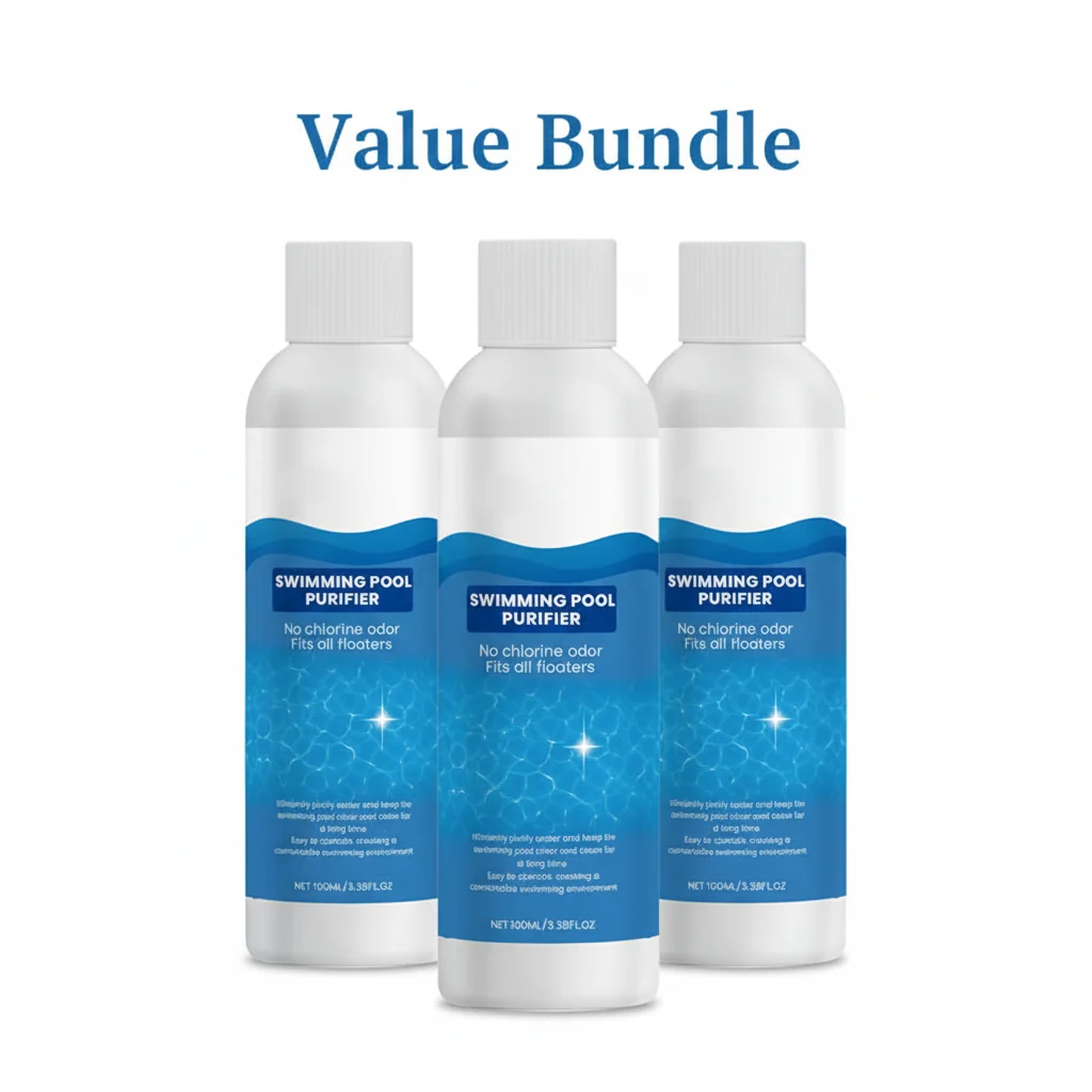 π§ Swimming Pool Purifying Liquid β Crystal Clear Water, Zero Hassle! β¨ Say goodbye to green water & harsh chemicals β just pure, fresh swimming every time. πββοΈπ - Image 4