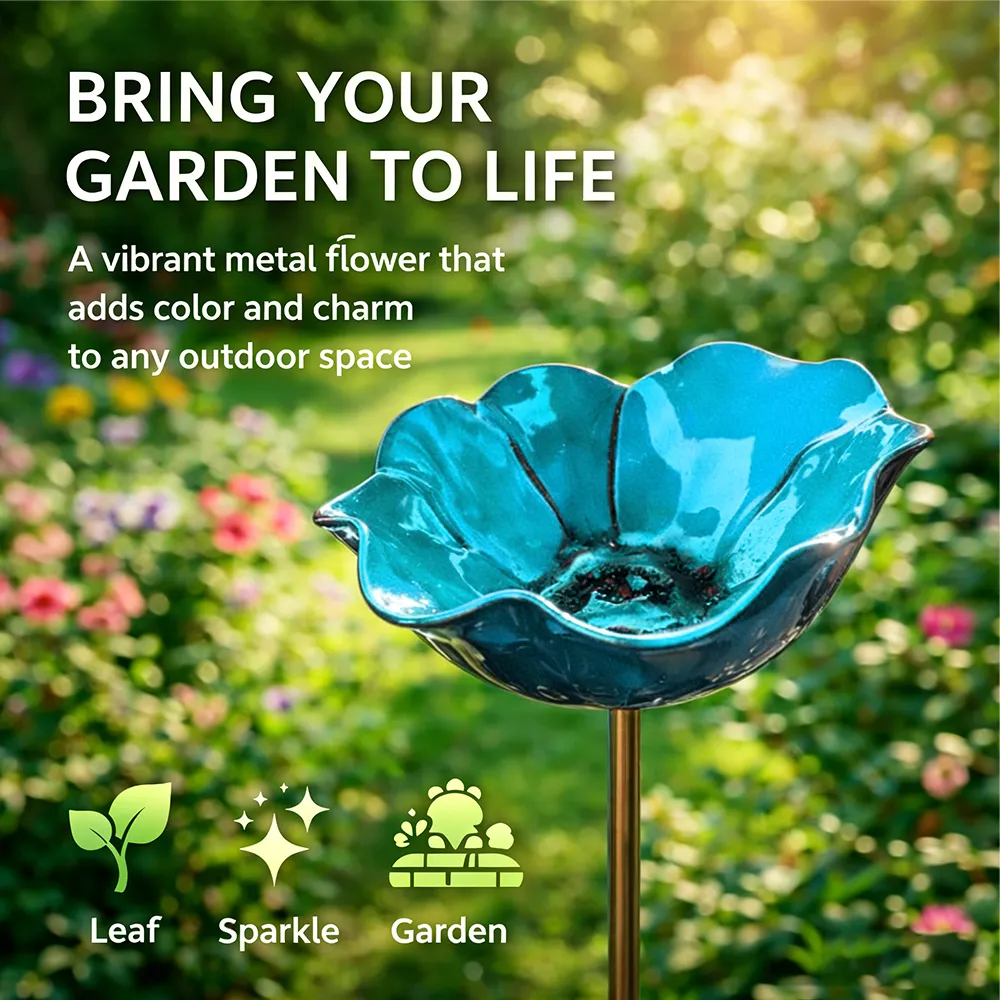💖🎁2026 Mother's Day Gifts 50% Off--🎁Handmade Metal Flower Garden Stake🐦 - Image 10