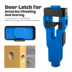 Alternative view of 🛠️ LIMITED-TIME 50% OFF! 🚪 Professional Door Latch Installation Tool – Accurate Mortise Guide, Durable ABS, Adjustable 🔨