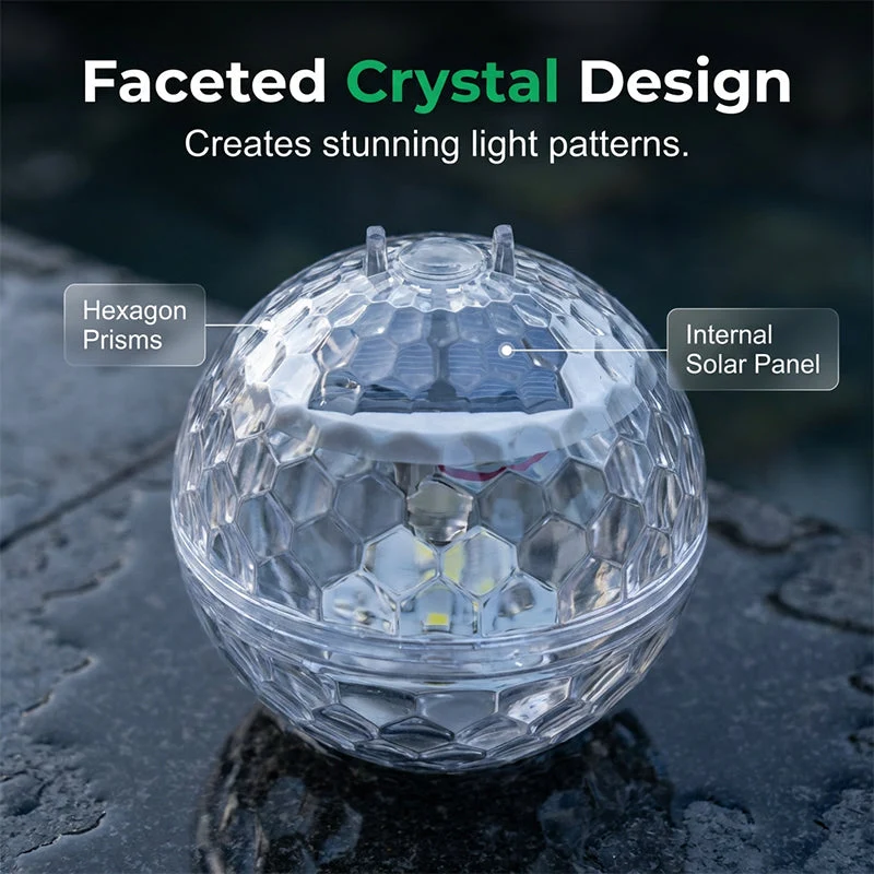 Solar-Powered Floating Pool Lights - Image 10