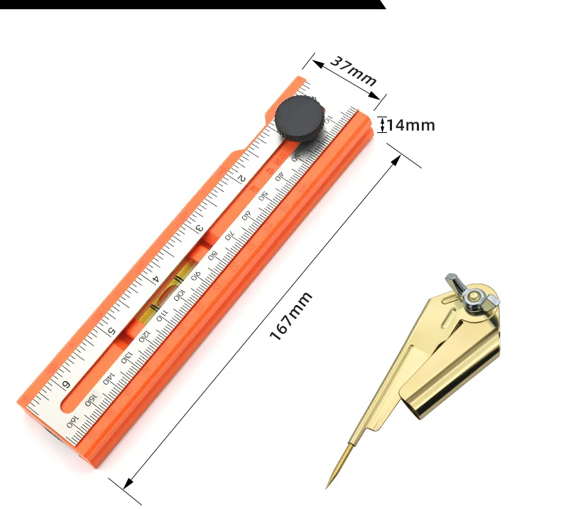 📏Multifunctional Marking Level Ruler - Image 9