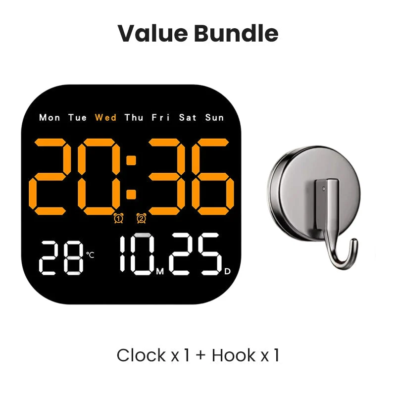 đ„HOT SALE 49% OFFâ°Multifunctional Digital Alarm Clock for Home & Office - Image 7