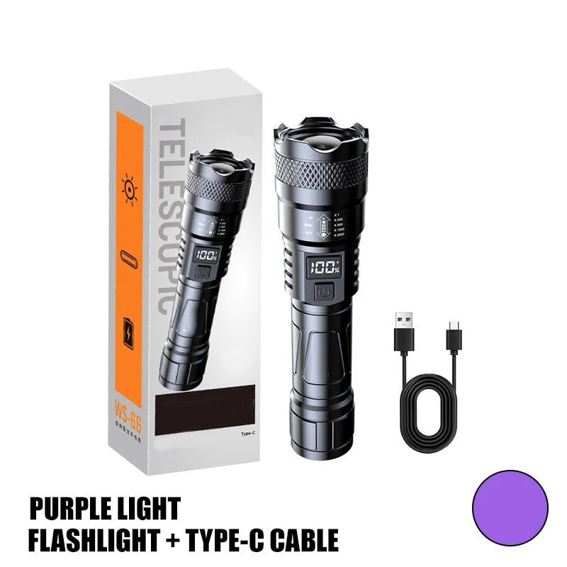 🔦49% OFF + BUY 2 GET 1 FREE! 💥LED Strong Light Retractable Flashlight - Image 10