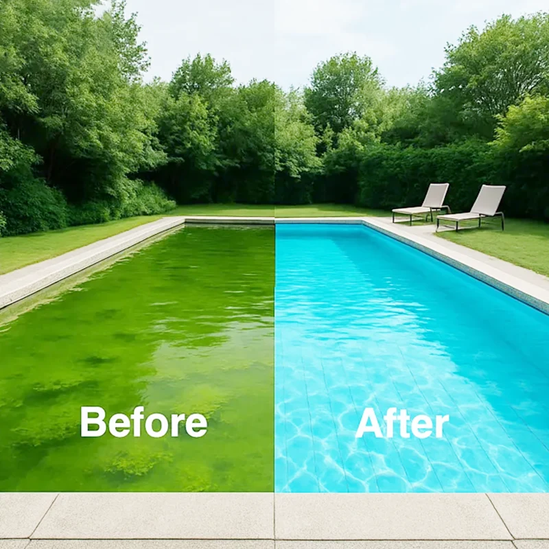 π§ Swimming Pool Purifying Liquid β Crystal Clear Water, Zero Hassle! β¨ Say goodbye to green water & harsh chemicals β just pure, fresh swimming every time. πββοΈπ - Image 13