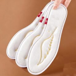 Alternative view of Unisex Breathable Plush Warm Insoles
