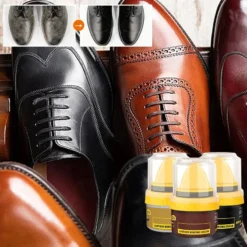 🎉 Leather Repair Cream & Shoe Polish – Restores Color, Waterproofs & Nourishes | 30K+ Sold! 👞✨📦