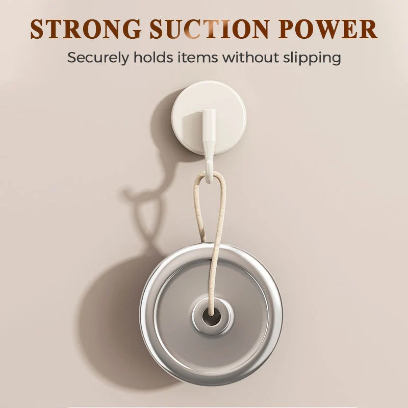 đ˘đ˘Buy 1 get 1 free !! â°Seamless and flexible⨠Pull to hangâno drilling required!đ Super-strong suction cup hooksâuse them anywhere! - Image 4
