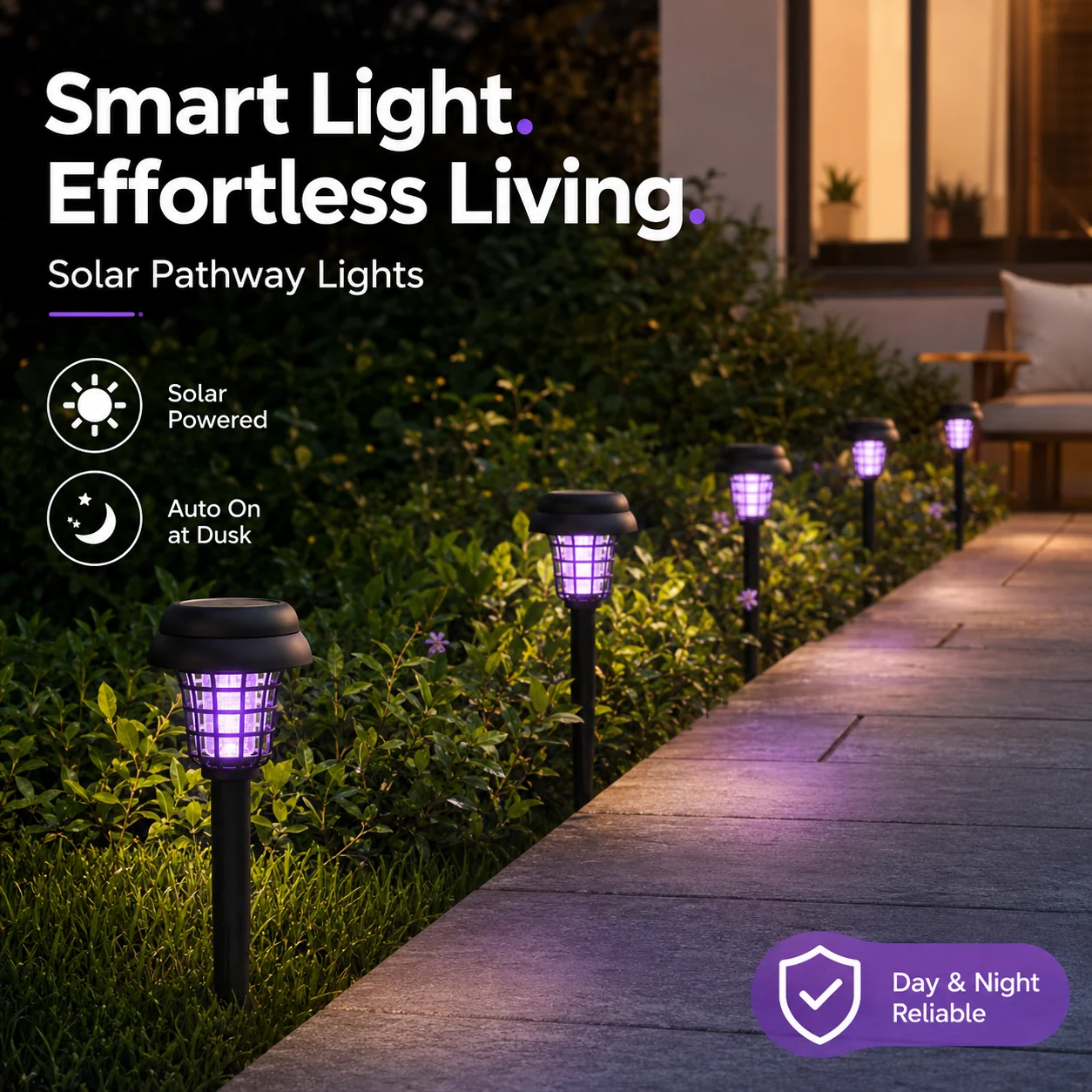 Alternative view of ☀️Solar Mosquito Zapper Light ✨– Outdoor Garden Stake Lamp, UV Insect Killer & Solar Pathway Light🦟🚫
