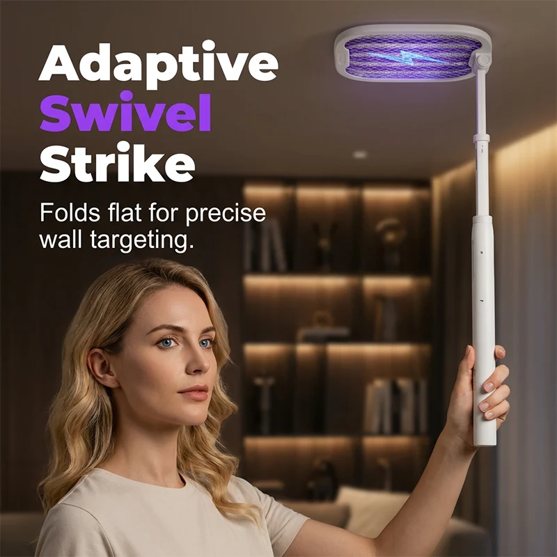 π¦ 50% OFF NOW! βοΈ3-In-1 Extendable Bug Zapper - Image 3