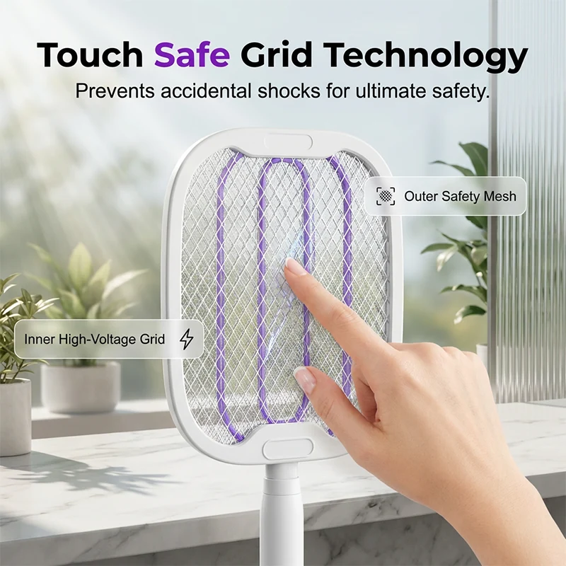 π¦ 50% OFF NOW! βοΈ3-In-1 Extendable Bug Zapper - Image 7