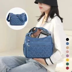 Alternative view of 👜50% off👜Nylon Shoulder Messenger Bag