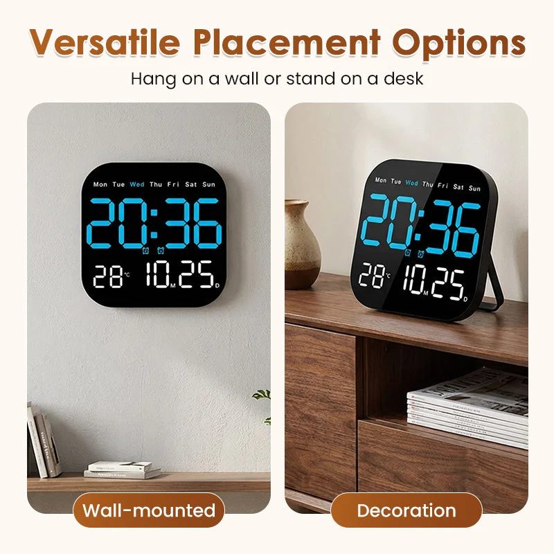 đ„HOT SALE 49% OFFâ°Multifunctional Digital Alarm Clock for Home & Office - Image 14