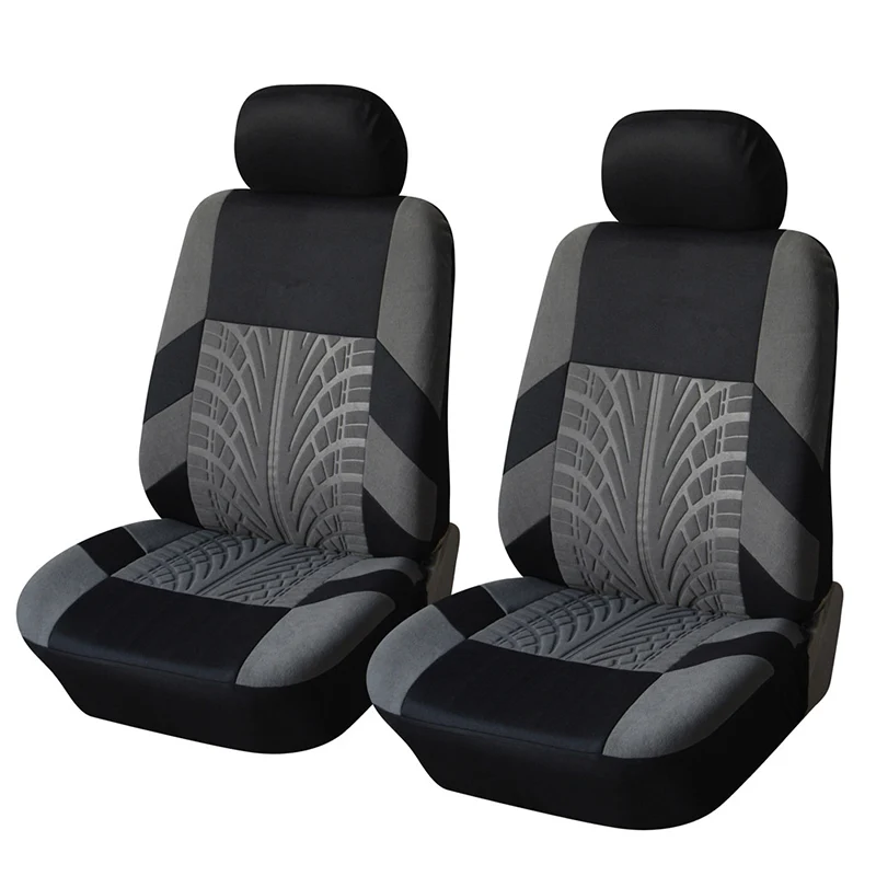 Car Seat Cover Set with Tire Tread Pattern - Image 14
