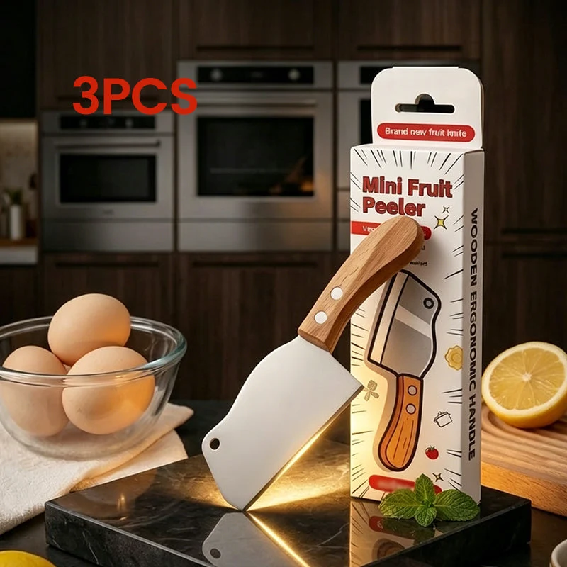 💎 LIMITED-TIME 50% OFF! ✨Stainless Steel Mini Fruit Kitchen Cleaver Knife - Image 9