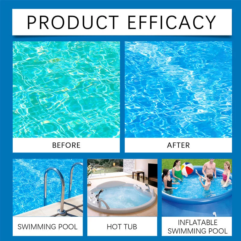 π§ Swimming Pool Purifying Liquid β Crystal Clear Water, Zero Hassle! β¨ Say goodbye to green water & harsh chemicals β just pure, fresh swimming every time. πββοΈπ - Image 14