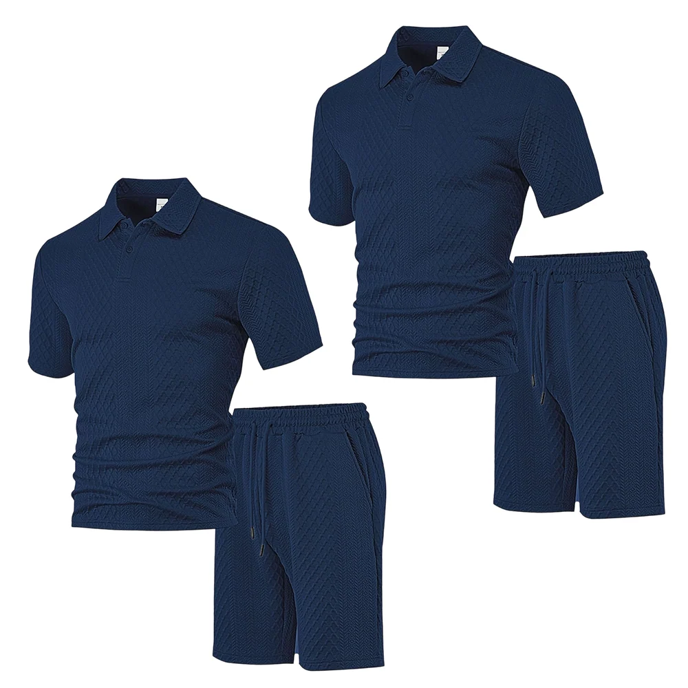π50K+ SOLD!π₯π©³Men's Diamond Print 2-Piece Set β Ready in seconds! Soft, breathable top with easy shorts. No fuss, just style. Perfect for garden BBQs or coffee dates. - Image 15