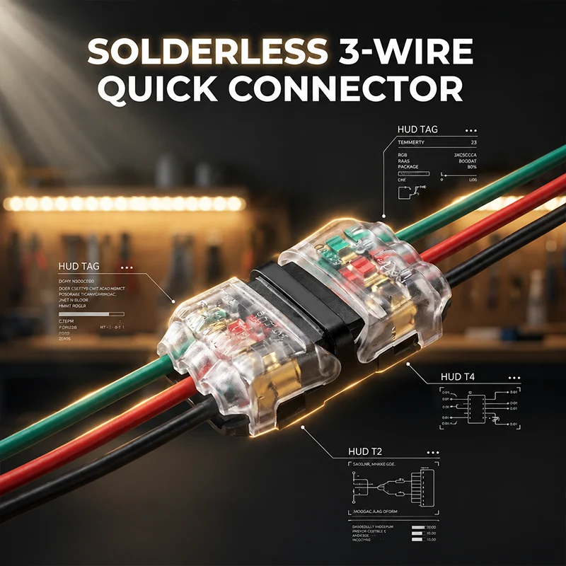 Universal Quick Wire Splice Connector