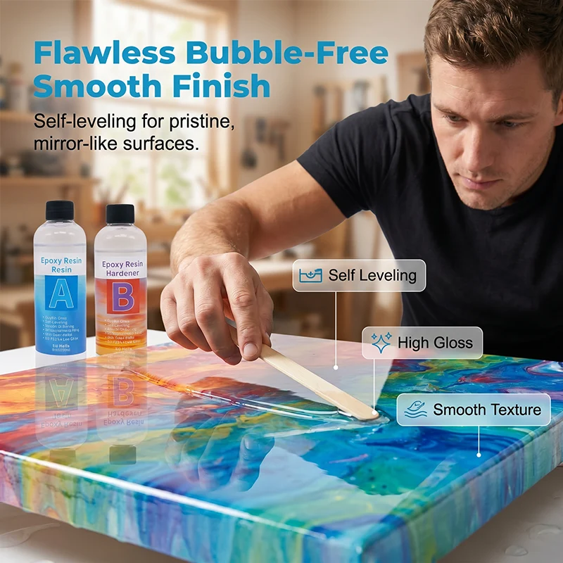 Crystal Clear Epoxy Resin Kit - Image 2