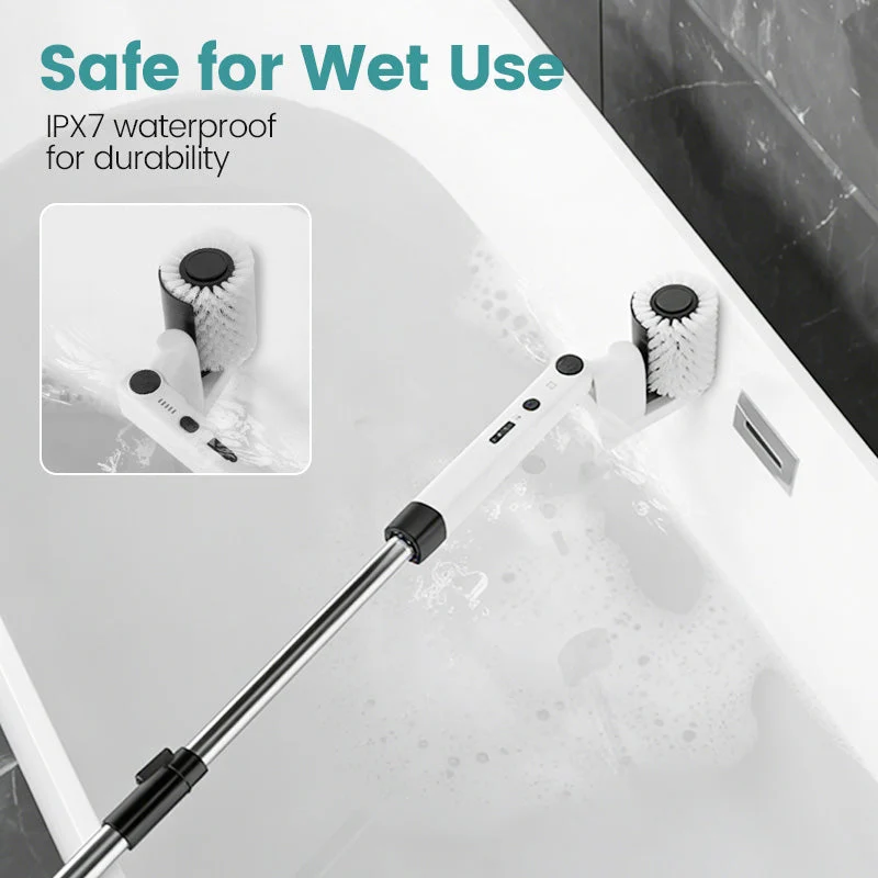 4-in-1 Telescopic Electric Cleaning Brush - Image 5