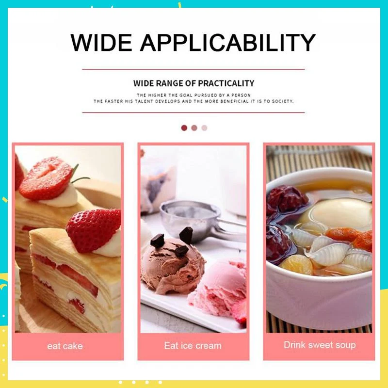 Creative Dessert Ice Cream Spoon(4PCS) - Image 4