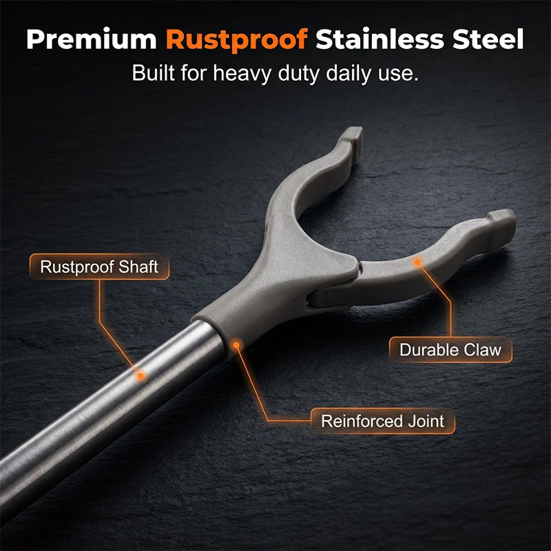 Foldable Long Reach Grabber Tool - Image 4