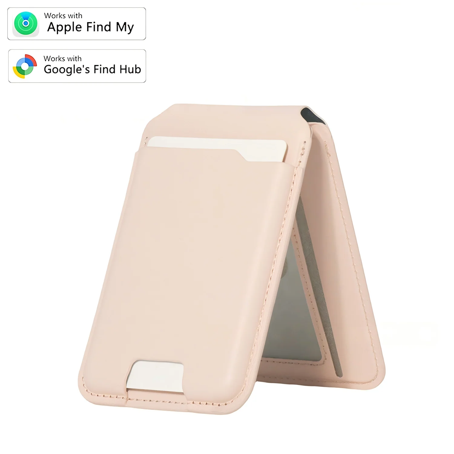 Smart MagSafe Wallet Made of Genuine Nappa Leather – with Apple Find My™ & Google Find Hub™, RFID Protection, and Wireless Charging. - Image 5
