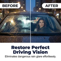 Alternative view of 🚗💧 Windshield oil removal wipes – eliminate glare, restore clarity, safe & mess-free!