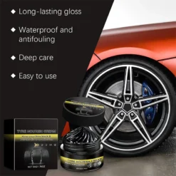 🔥Limited Time Promotion 50% OFF🔥—restores a deep black shine, blocks UV rays, and repels dirt. Quick and easy! 🚗