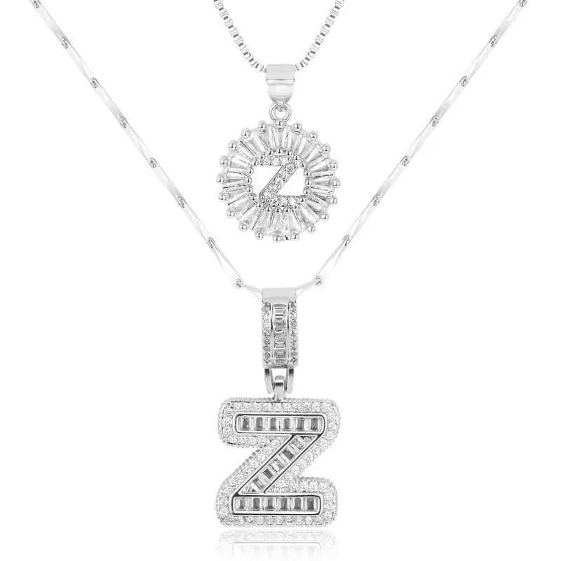 🎁New Year Sale 50% OFF💖2 Pack - Initial Letter Pendant Necklaces - Image 41