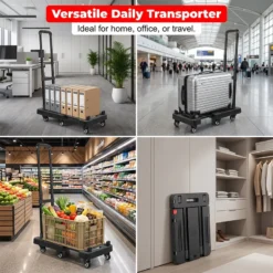 Alternative view of ⏳🔥LIMITED-TIME 50% OFF! 📦Foldable, quiet handcart