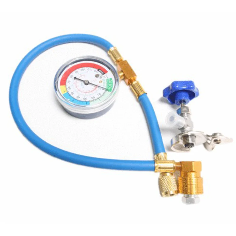 π§ 50% OFF NOW! βοΈ R134a AC Refrigerant Charging Hose with Gauge β Leak-proof, easy read & compatible with cars, trucks or home AC β safe DIY recharge π - Image 8