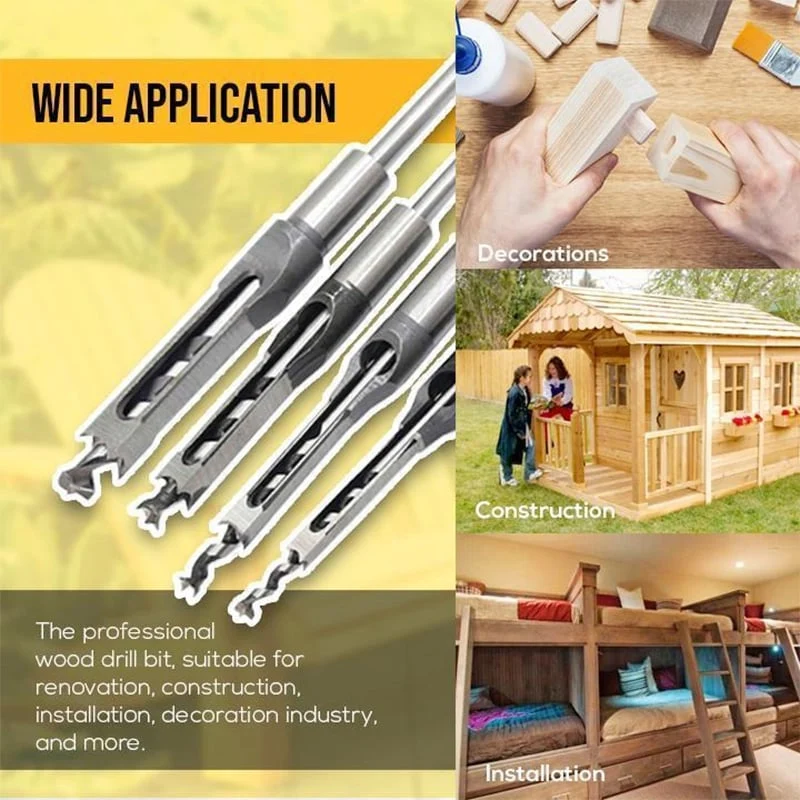 👷♂Hollow Chisel Mortise Drill Tool