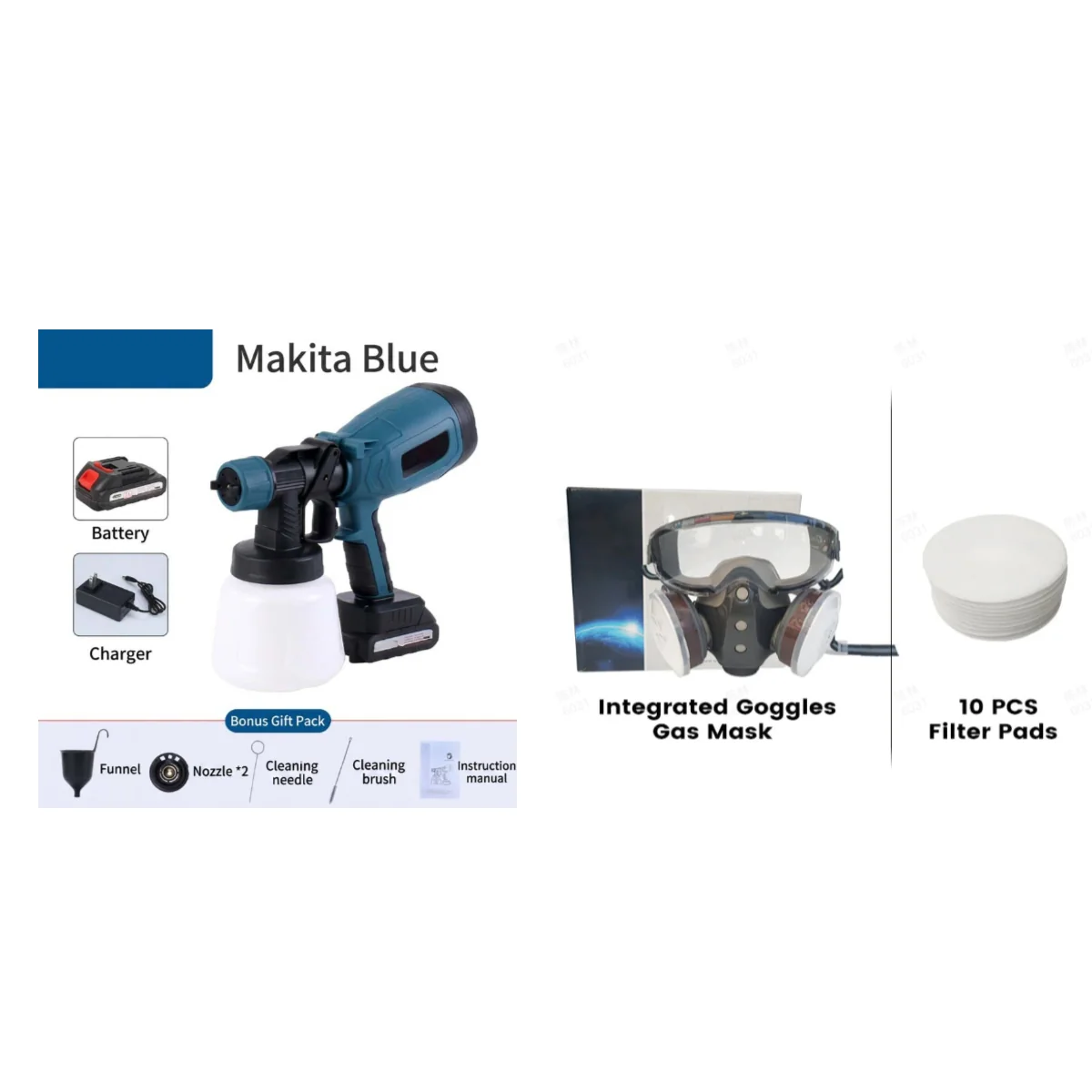 π¨π Cordless paint sprayer β 2 batteries, versatile, for painting & gardening! - Image 19