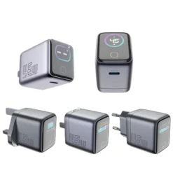 Alternative view of 45W Charger with Smart Digital Display