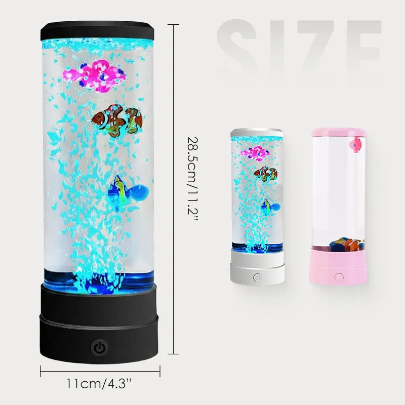 LED Bubble Fish Aquarium Lamp - Image 9