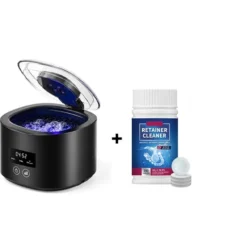 Alternative view of ❄️Summer Sale: 50% Off!🦷Ultrasonic UV-C Cleaner—Fresh and Clean Dentures in Just 5 Minutes