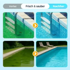 Alternative view of Crystal Clear Pool – No Chemicals, Powered by the Sun! 🌞 SOLAR POOL IONIZER FOR CRYSTAL CLEAR WATER