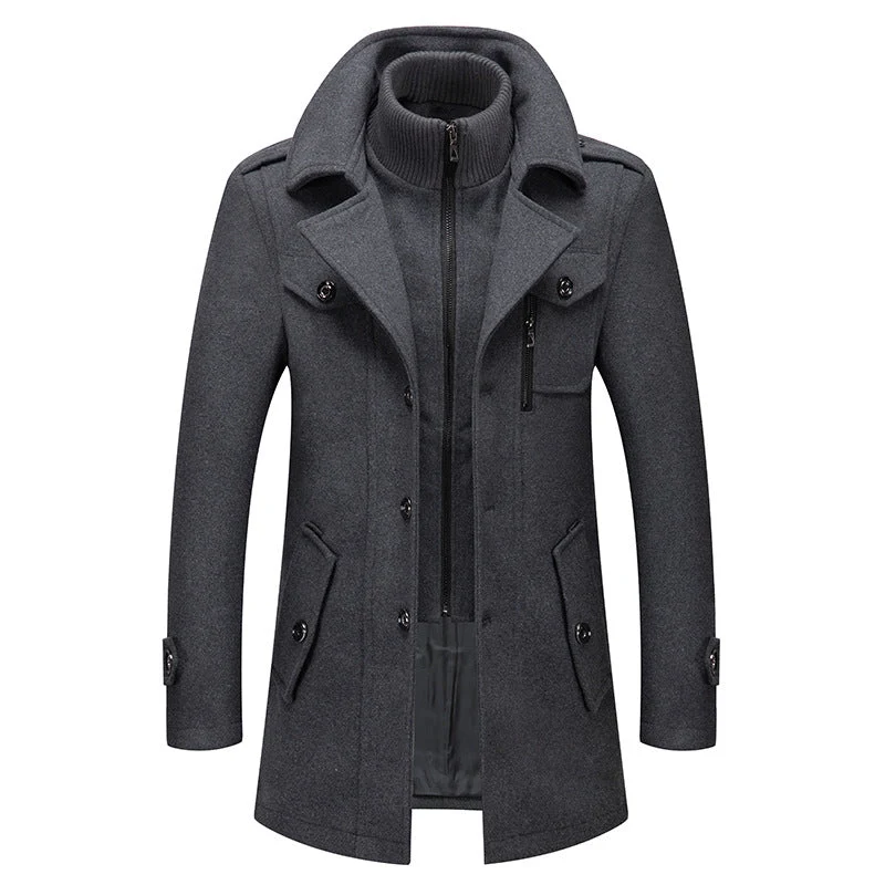 Free shipping💝💝HENRY'S TWO-PIECE COAT - Image 4