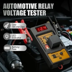 Automotive Relay Voltage Tester with LED Indicator